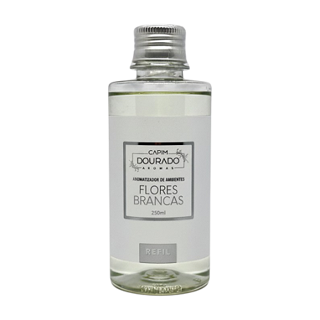 Aromatizador de Ambientes Flores Brancas - Refil 250 ml