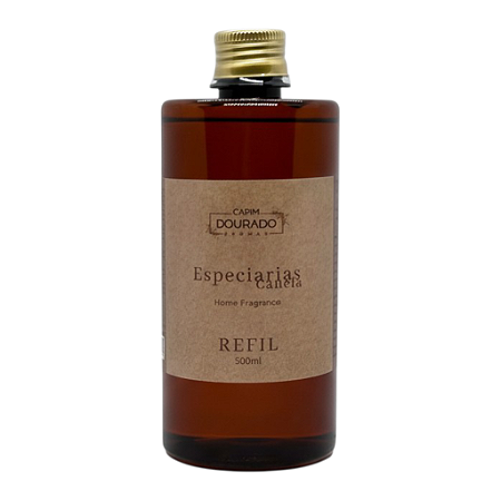 Aromatizador de Ambientes Especiarias Canela - Refil 500 ml