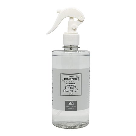 Água Perfumada para Tecidos Flores Brancas - Spray 500 ml