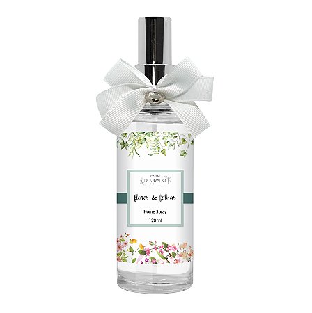 Home Spray Flores e Folhas - Vidro 120 ml
