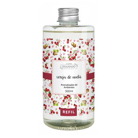 Aromatizador de Ambientes Cereja e Avelã - Refil 500 ml