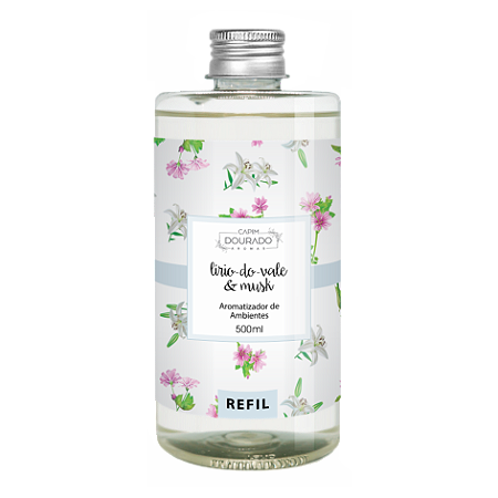 Aromatizador de Ambientes Lírio-do-vale e Musk - Refil 500ml
