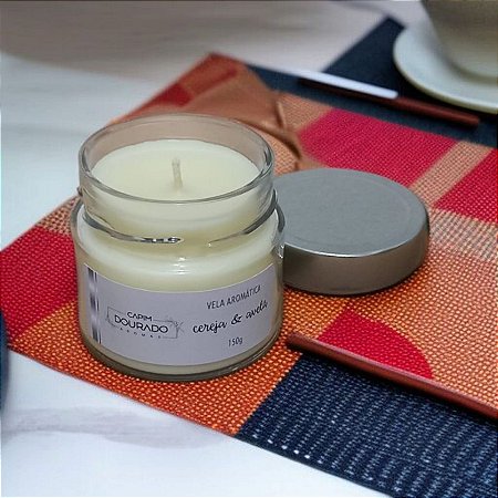 Vela Aromática Cereja e Avelã 150g