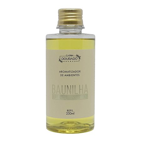 Aromatizador de Ambientes Baunilha Gelato - Refil 250ml
