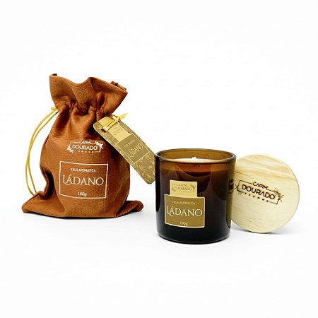 Vela Aromática Ládano - 180g
