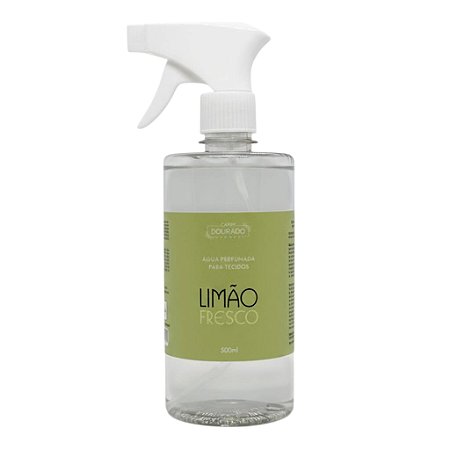Água Perfumada para Tecidos Limão Fresco - Spray 500 ml