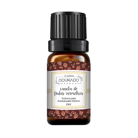 Essência para Aromatizador Elétrico - Canela  e Frutas Vermelhas 10 ml