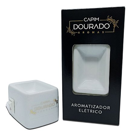 Aromatizador Elétrico Cerâmica 127-220V Branco