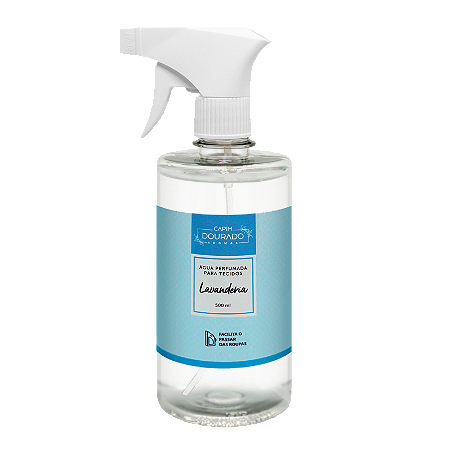 Água Perfumada para Tecidos - Lavanderia Spray 500 ml
