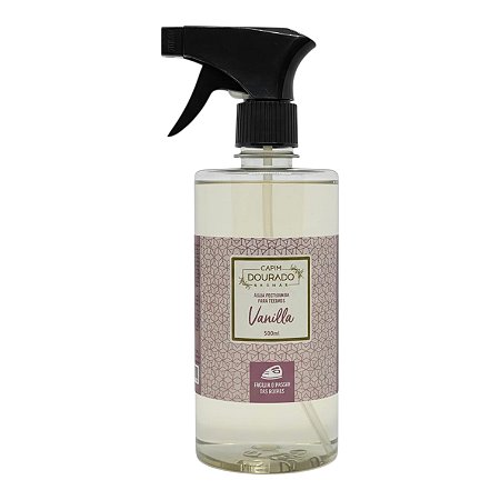 Água Perfumada para Tecidos Vanilla - Spray 500 ml