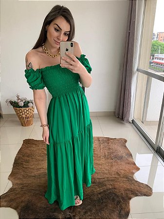 vestido ciganinha lastex