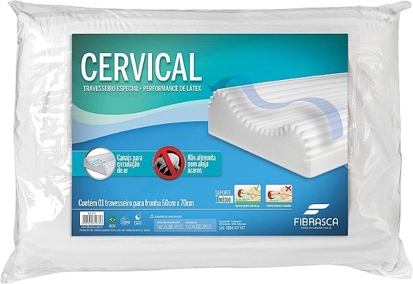 TRAVESSEIRO CERVICAL 50X70