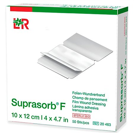 SUPRASORB F - CURATIVO DE FILME ESTERIL 10X12 CM - UN