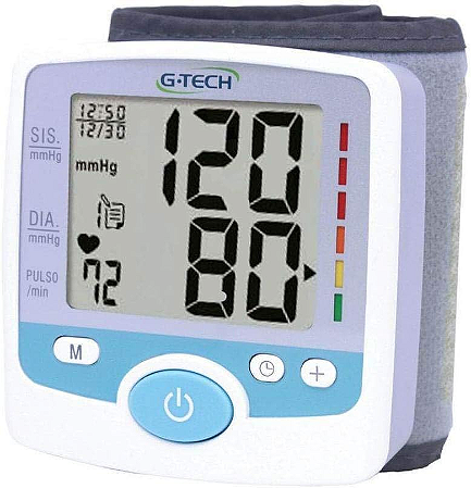 Ap. de Pressao Dig. Automatico de Pulso G-TECH HOME C/ SELO