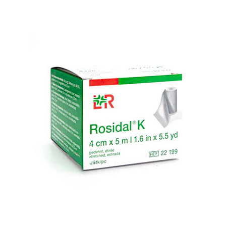 ROSIDAL K-BANDAGEM DE CURTO ESTIRAMENTO E ALTA COMPRESSAO - 4CM X 5M