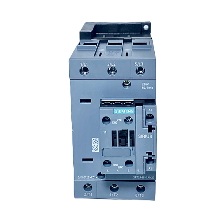 Contator Tripolar Siemens 3RT14 46-1AN20 220V 140A