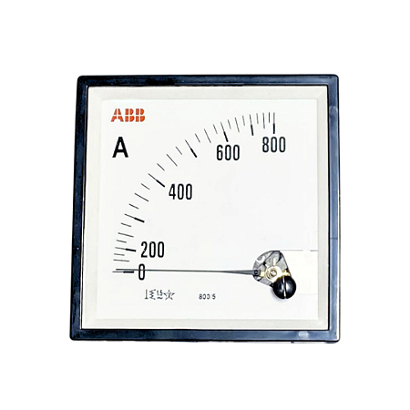 Amperímetro Analógico 96X96mm 800A ABB