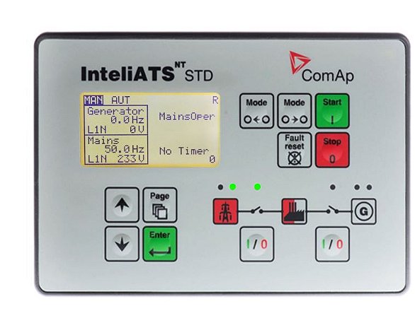 Controlador Comap InteliATS IA-NT-STD - Transferência Aberta