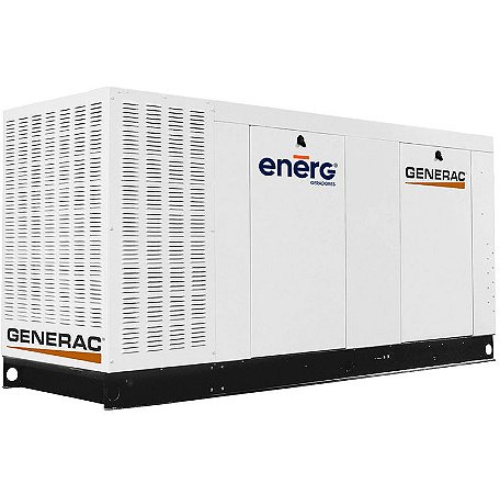 Grupo Gerador a Gás, Modelo QT100 Automático Trifásico Marca Generac