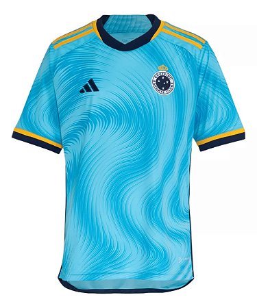 Camisa Cruzeiro Infantil Jogo 3 Adidas 2023 - Alga Sports