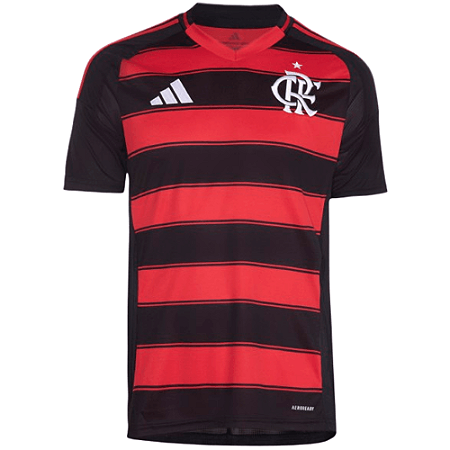 Camisa Flamengo Masculina Jogo 1 Adidas 2025