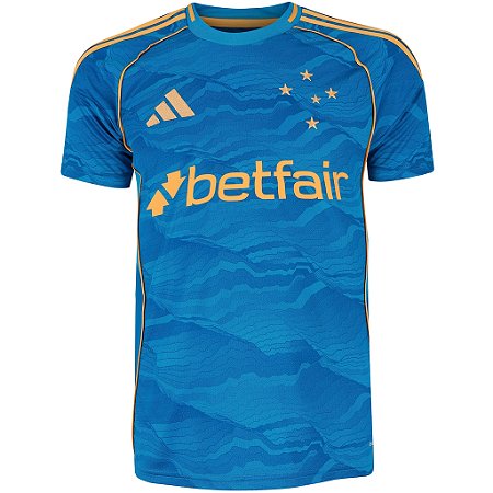 Camisa Cruzeiro Masculina Adidas 2025 - Uniforme 3