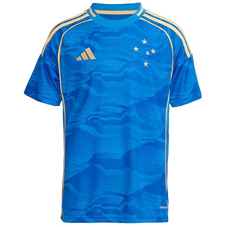 Camisa Infantil Cruzeiro Adidas 2025 - Uniforme 3