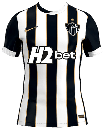 Camisa Atlético Mineiro Feminina Nike 2026 - Uniforme 1