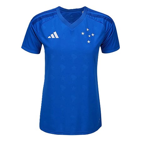 Camisa Cruzeiro Feminina Adidas 2026 - Uniforme 1