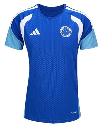 Camisa Cruzeiro 2026 Treino Adidas Feminina - Azul