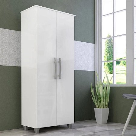 MULTIUSO 2 PORTAS VENEZA 100% MDF BRANCO - ACP