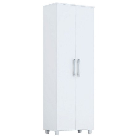 ARMÁRIO MULTIUSO 2 PORTAS LAGES 100% MDF BRANCO - ACP