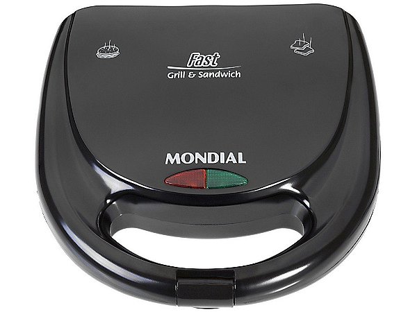 SANDUICHEIRA FAST GRILL S-12 PRETA