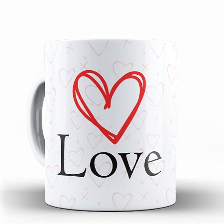 CANECA  PERSONALIZADA - LOVE