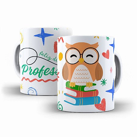 CANECA FELIZ DIA DO PROFESSOR