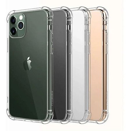 CAPA PARA CELULAR TPU ANTI-IMPACTO TRANSPARENTE IPHONE 12 PRO MAX