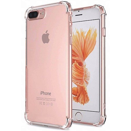 CAPA PARA CELULAR TPU ANTI-IMPACTO TRANSPARENTE IPHONE 7/8