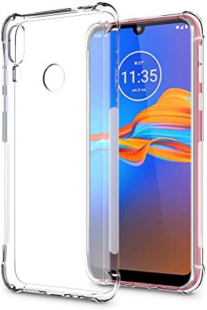 CAPA PARA CELULAR TPU ANTI-IMPACTO TRANSPARENTE MOTO E6 PLUS