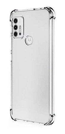 CAPA PARA CELULAR TPU ANTI-IMPACTO TRANSPARENTE MOTO G10/G30