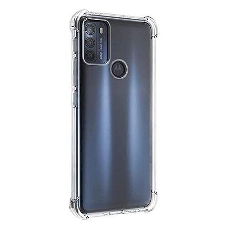 CAPA PARA CELULAR TPU ANTI-IMPACTO TRANSPARENTE MOTO G20