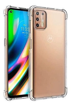 CAPA PARA CELULAR TPU ANTI-IMPACTO TRANSPARENTE MOTO G9 PLUS