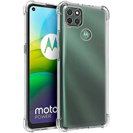 CAPA PARA CELULAR TPU ANTI-IMPACTO TRANSPARENTE MOTO G9 POWER