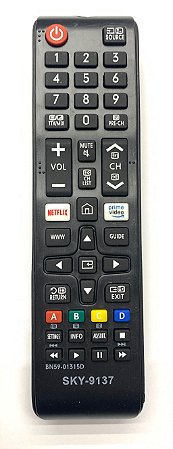 CONTROLE PARA LCD SMART SAMSUNG HUB NETFLIX COM FUTEBOL