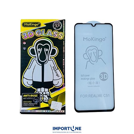 PACOTE DE PELÍCULA DE VIDRO 3D REALME C51 25UN