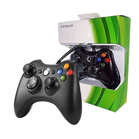 CONTROLE PARA XBOX 360 COM FIO