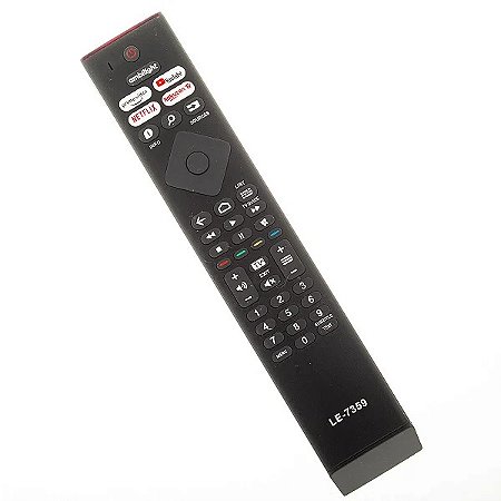 CONTROLE PARA TV LCD SMART PHILIPS COM NETFLIX E YOUTUBE LE-7353