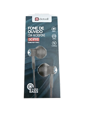 FONE DE OUVIDO MOX TIPO C DC-F95