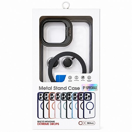 CAPA MAGSAFE COLORIDA PARA IPHONE 16 PRO MAX COM LENTE DE CAMÊRA