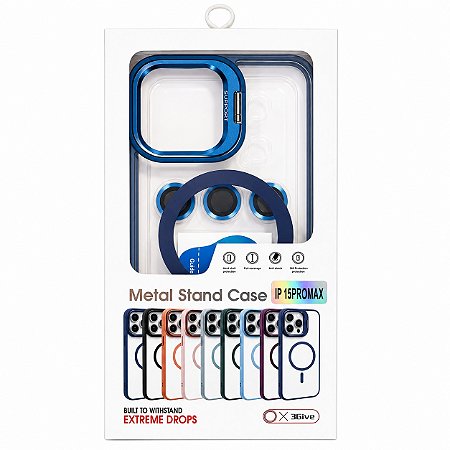 CAPA MAGSAFE COLORIDA PARA IPHONE 15 PRO MAX COM LENTE DE CAMÊRA