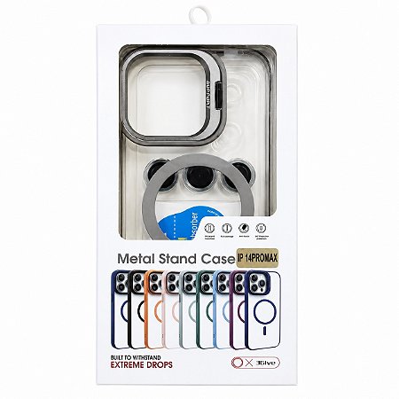 CAPA MAGSAFE COLORIDA PARA IPHONE 14 PRO MAX COM LENTE DE CAMÊRA